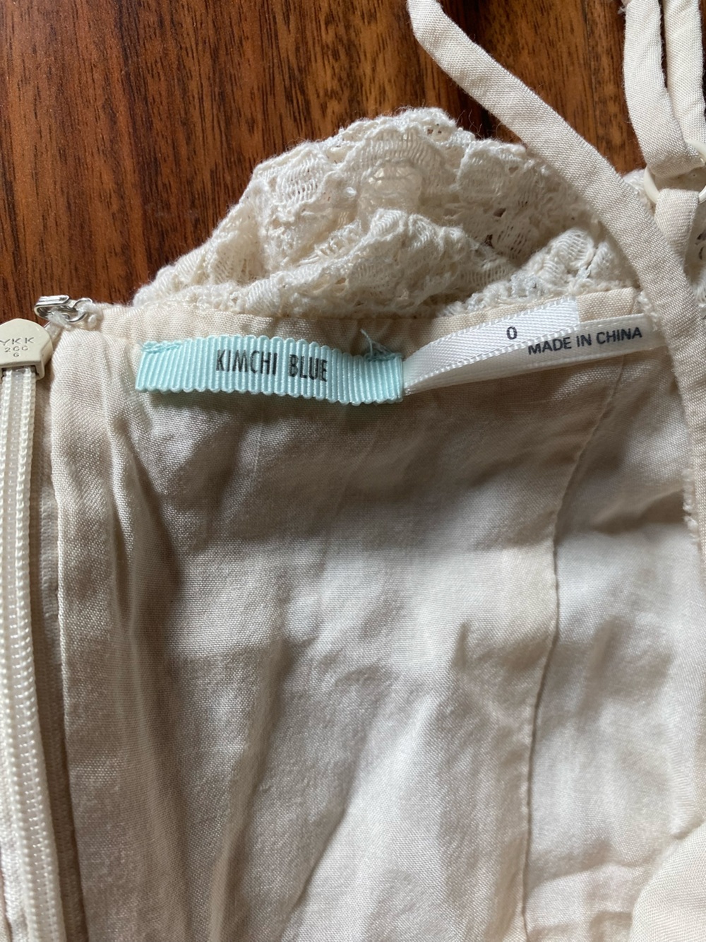 Urban Outfitters Kimchi Blue lace off-the-shoulder mini dress - Picture 2 of 6